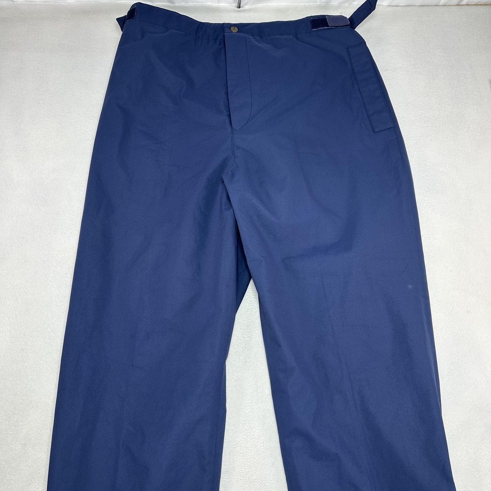 GORE-TEX Pants Mens 2XL Blue Tourney Waterproof Rain Hiking Zip Leg Outdoor Golf